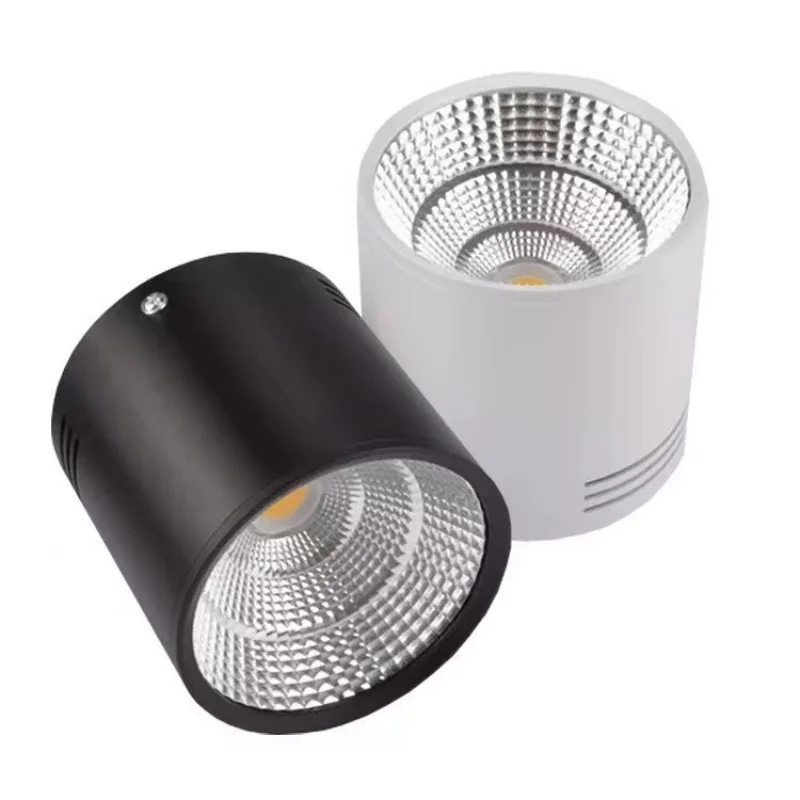 LED Surface Mounted Ceiling Downlight Dimmable AC85-265V Lamp COB Led Spot Light With Driver For Dining Room Shop Restaurant
LED Surface Mounted Ceiling Downlight Dimmable AC85-265V Lamp COB Led Spot Light With Driver For Dining Room Shop Restaurant