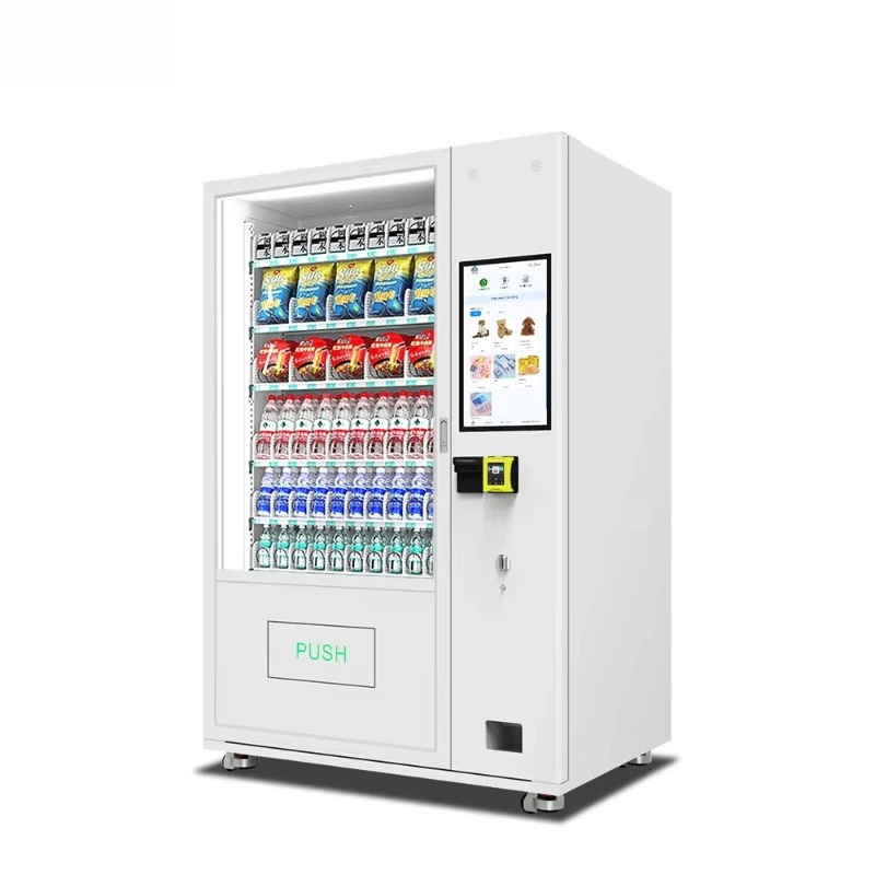 Customized Automatic Snack Drink Vending Machine With Cooling System Smart Beverage Dispenser 24H Unattended For Business
Customized Automatic Snack Drink Vending Machine With Cooling System Smart Beverage Dispenser 24H Unattended For Business