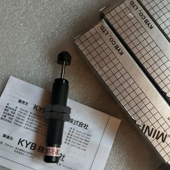 KYB Kayaba Brand New Hydraulic Long Stroke Fixed Mini Buffers Shock Absorber Components KBM10-65-1C
KYB Kayaba Brand New Hydraulic Long Stroke Fixed Mini Buffers Shock Absorber Components KBM10-65-1C