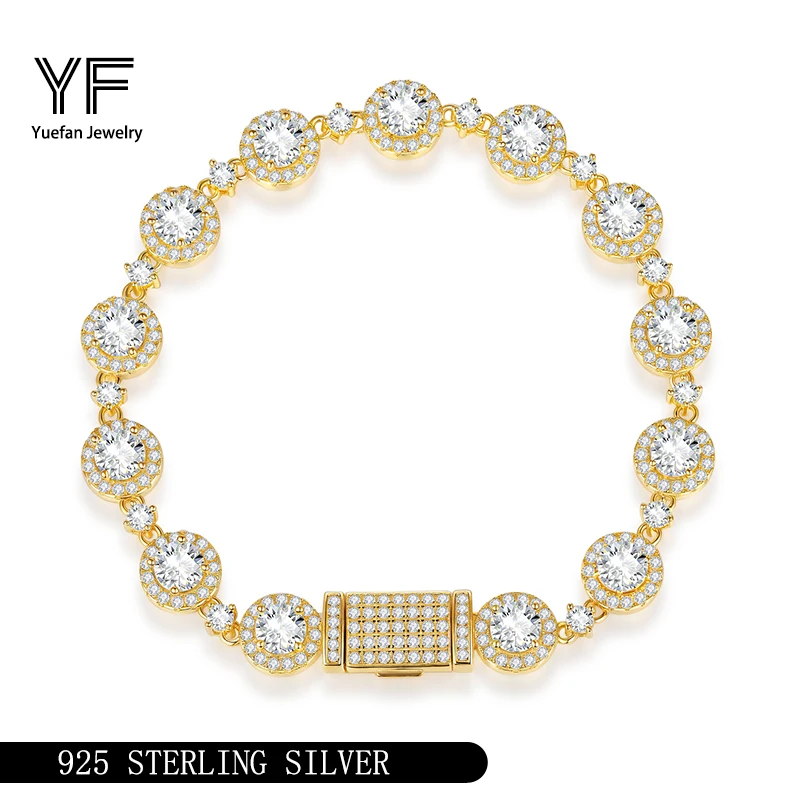 S925 Серебряный браслет Основной камень Круглый Mossanite Хип-хоп Кубинские украшения Великолепный браслет для пары День святого Валентина Рождественские подарки
S925 Серебряный браслет Основной камень Круглый Mossanite Хип-хоп Кубинские украшения Великолепный браслет для пары День святого Валентина Рождественские подарки