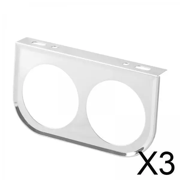 Автомобильная двойная манометрическая панель, универсальный металлический держатель для монтажа приборов, 52 мм, 2-1/16 дюймов, держатель для приборной панели
Автомобильная двойная манометрическая панель, универсальный металлический держатель для монтажа приборов, 52 мм, 2-1/16 дюймов, держатель для приборной панели