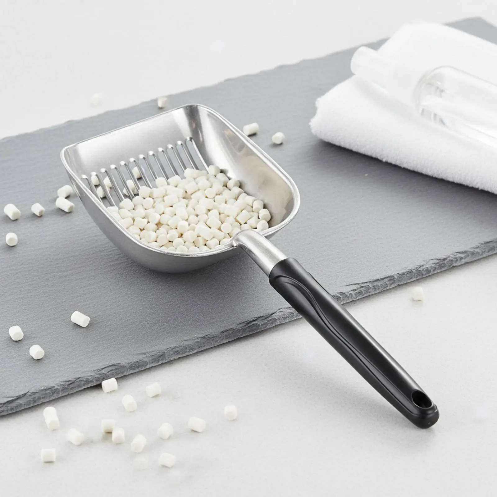 Aluminum Litter Scoop Thickened Deep Feline Litter Scoop Pet Supply Heavy-Duty Non-Stick
Aluminum Litter Scoop Thickened Deep Feline Litter Scoop Pet Supply Heavy-Duty Non-Stick