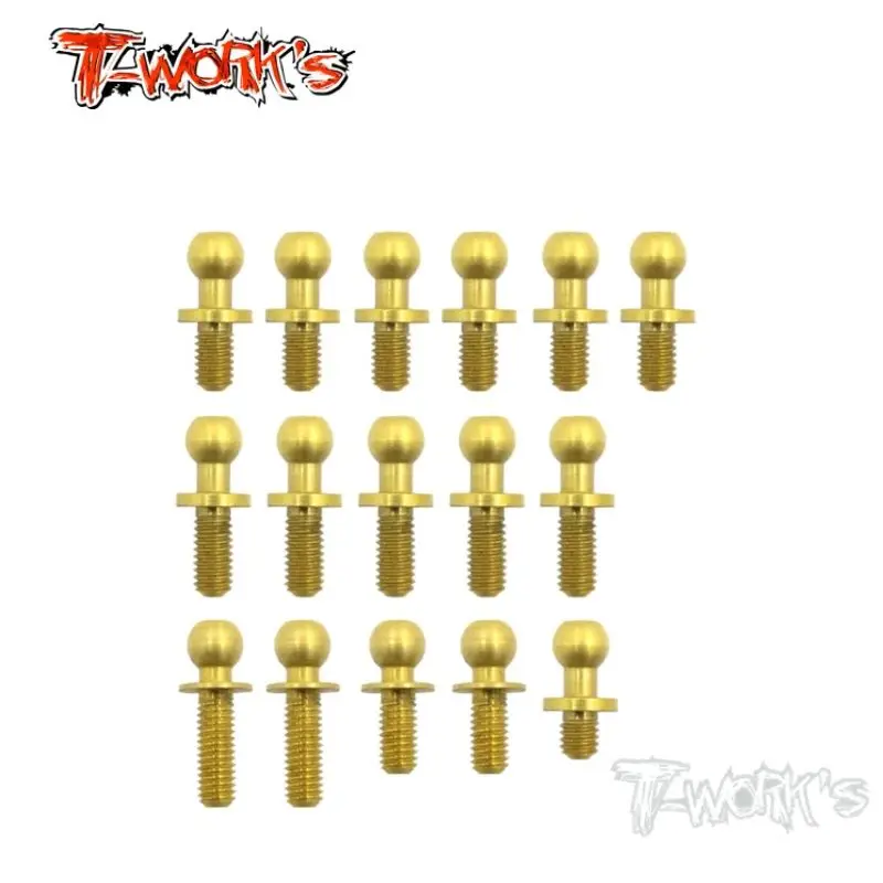 Original T works TN-001-BD7 Titanium Nitride Coated Steel Ball End set ( For Yokomo BD7/'15/16 ) Rc part
Original T works TN-001-BD7 Titanium Nitride Coated Steel Ball End set ( For Yokomo BD7/'15/16 ) Rc part