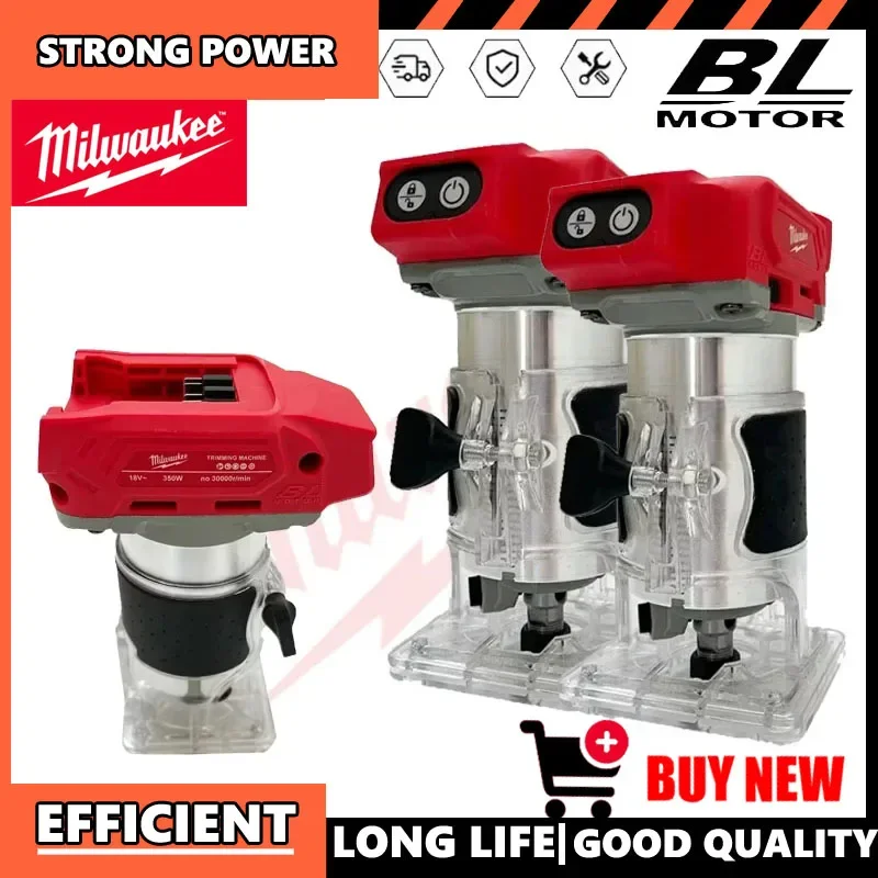 Milwaukee Tool Brushless Trimmer Cordless Electric Router Carpenter Milling Engraving Slotting Machine Carpenter Tool
Milwaukee Tool Brushless Trimmer Cordless Electric Router Carpenter Milling Engraving Slotting Machine Carpenter Tool