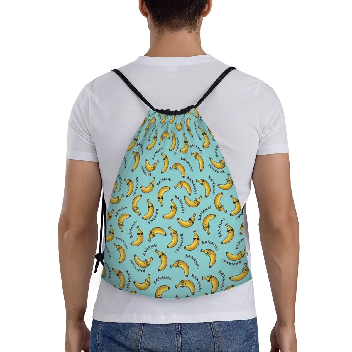 I Am A Cool Banana Pattern Backpacks Fashion Portable Drawstring Bags Shoes Bag Book Bags For Travel Students 
I Am A Cool Banana Pattern Backpacks Fashion Portable Drawstring Bags Shoes Bag Book Bags For Travel Students