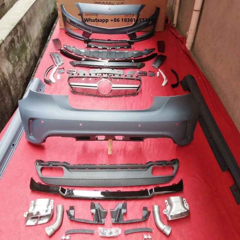 For W176 A200 180 250 260 Modified A45 Wide Body Grille Exhaust Suitable
For W176 A200 180 250 260 Modified A45 Wide Body Grille Exhaust Suitable
