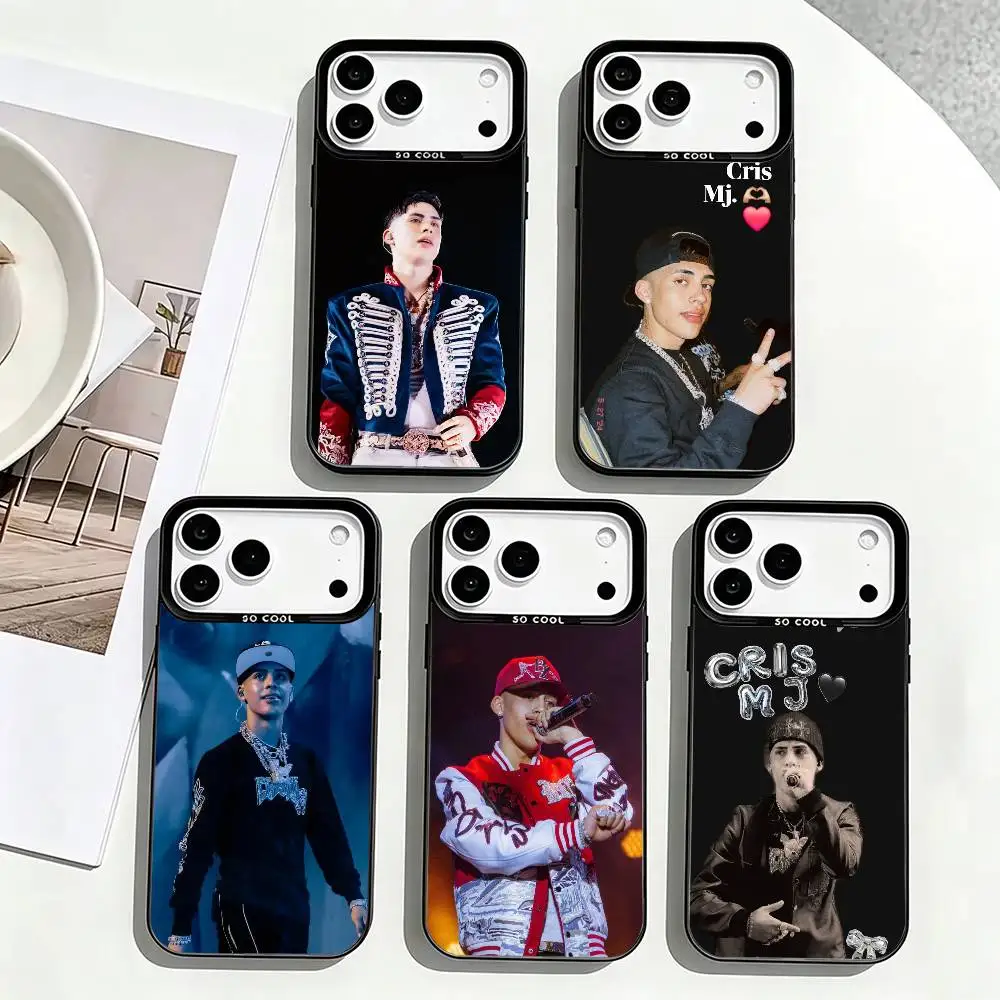 Cris MJ Reggaeton Phone Case For iPhone 17,16,15,14,13,12,11 Plus,Pro Max,XS,Colorful Silver Phone case Funda Cover
Cris MJ Reggaeton Phone Case For iPhone 17,16,15,14,13,12,11 Plus,Pro Max,XS,Colorful Silver Phone case Funda Cover