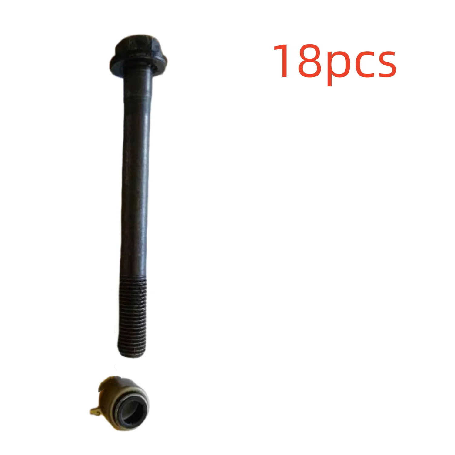 18pcs Cylinder Head Bolts +valve oil seal
18pcs Cylinder Head Bolts +valve oil seal