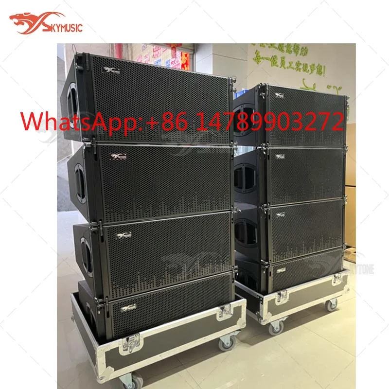 V210 3-Way Neodymium Line Array, Professional Audio Speaker for Stage PA System
V210 3-Way Neodymium Line Array, Professional Audio Speaker for Stage PA System