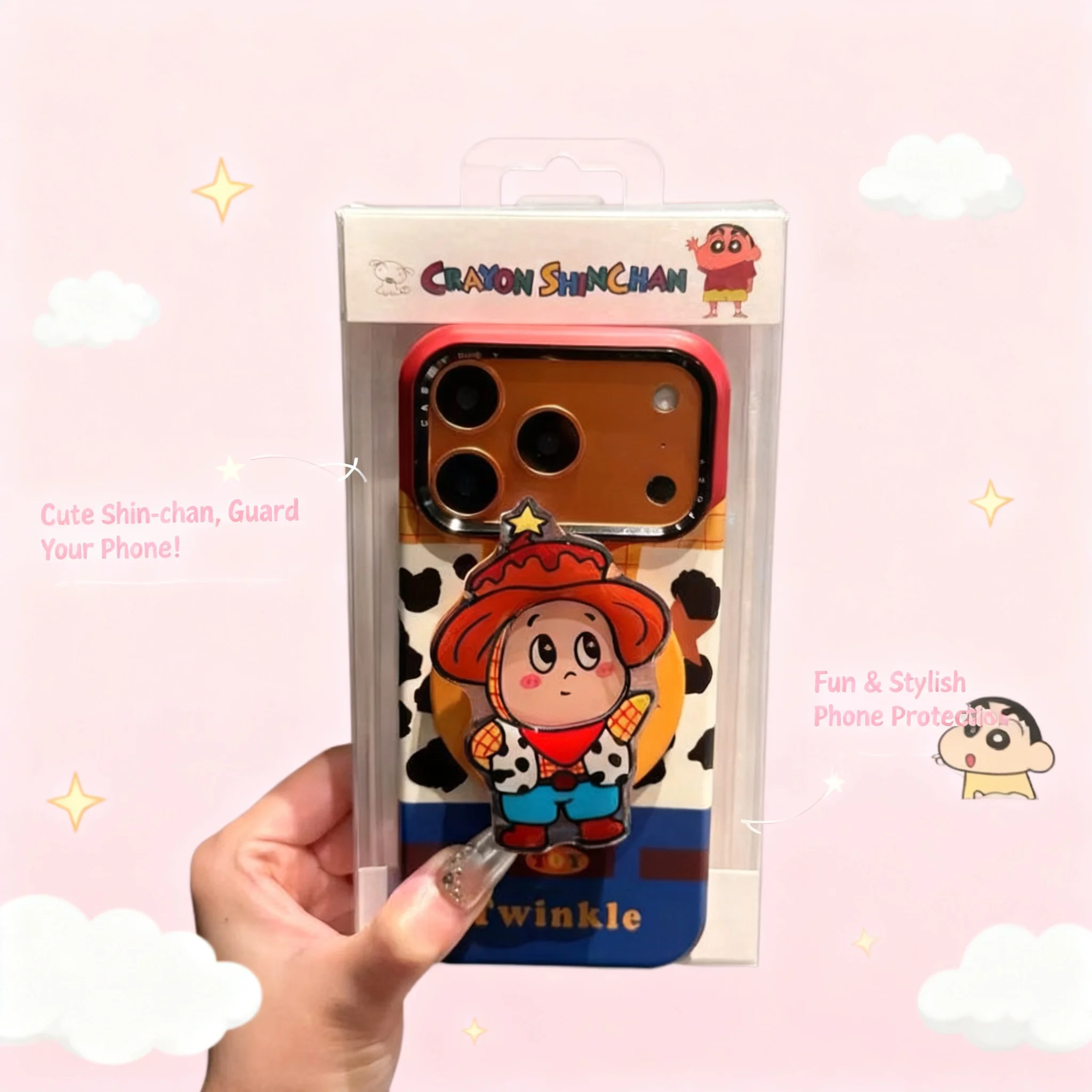 Magnetic Brown Base Toy Story Woody Costume Compatible with iPhone 17 Pro Max Apple 16 Phone Case 15 Explosion Proof
Magnetic Brown Base Toy Story Woody Costume Compatible with iPhone 17 Pro Max Apple 16 Phone Case 15 Explosion Proof