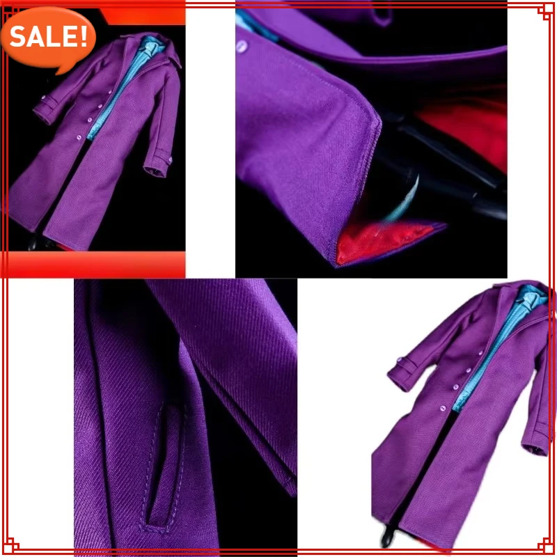 SUPER FANS 1/6 Scale Formatable Design Soldier Fashion Long Purple Coat Jacket Model for 12in Toy Figures Doll Accessory
SUPER FANS 1/6 Scale Formatable Design Soldier Fashion Long Purple Coat Jacket Model for 12in Toy Figures Doll Accessory