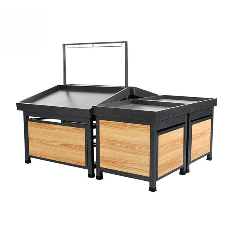 Supermarket wood grain metal vegetable and fruit display rack, vegetable and fruit store steel and wood structure fruit rack
Supermarket wood grain metal vegetable and fruit display rack, vegetable and fruit store steel and wood structure fruit rack