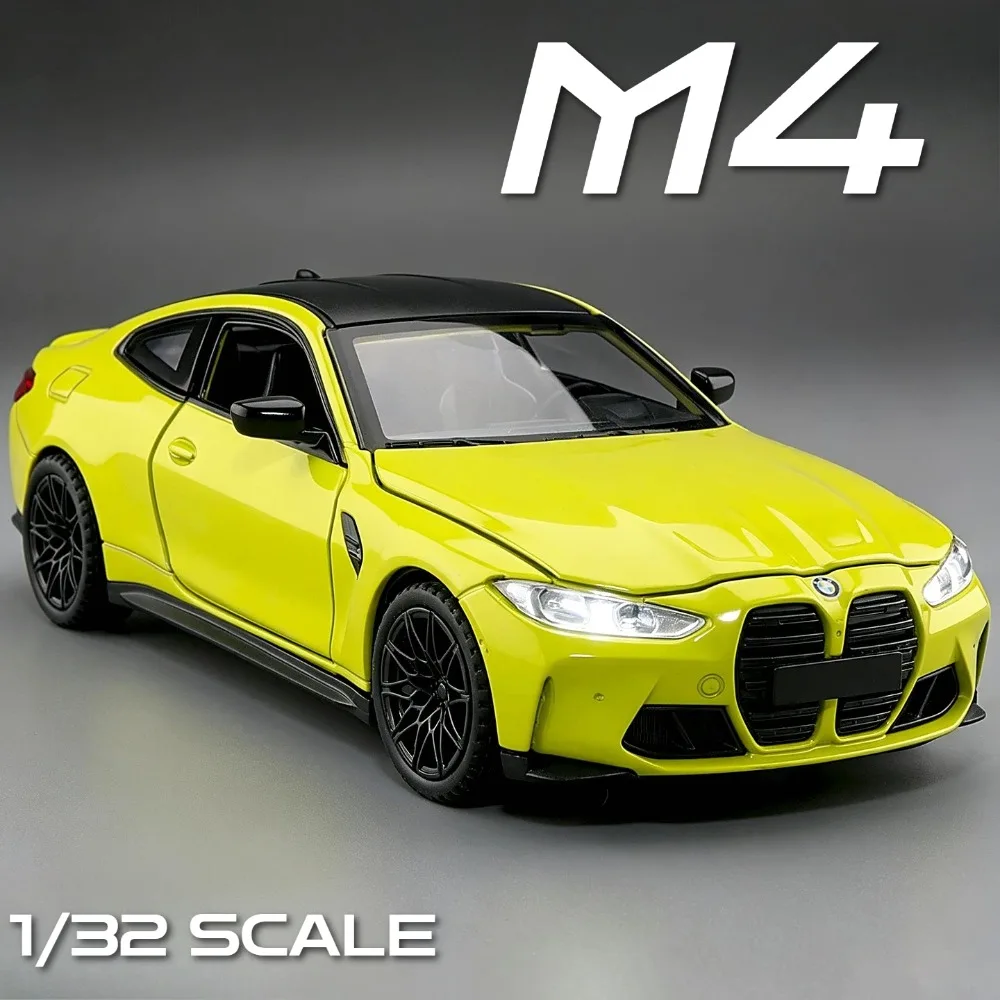 1:32 Scale M4 Alloy Sports Car Model Toy Drop Resistant Openable Hood Vehicle Rear Wheel Pull Back Models Toys Collectible Item
1:32 Scale M4 Alloy Sports Car Model Toy Drop Resistant Openable Hood Vehicle Rear Wheel Pull Back Models Toys Collectible Item