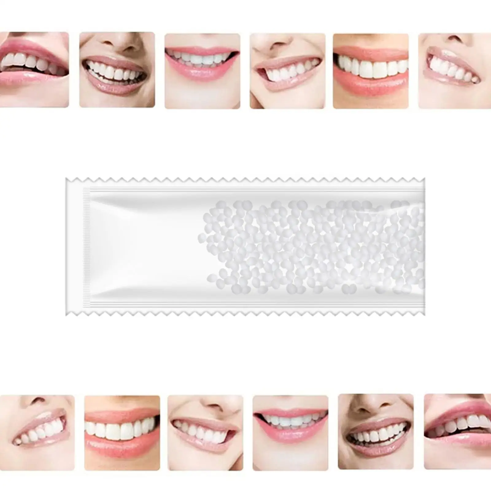 Tooth Filler Thermal Beads Temporary Tooth Fix Set False Easy Use
Tooth Filler Thermal Beads Temporary Tooth Fix Set False Easy Use