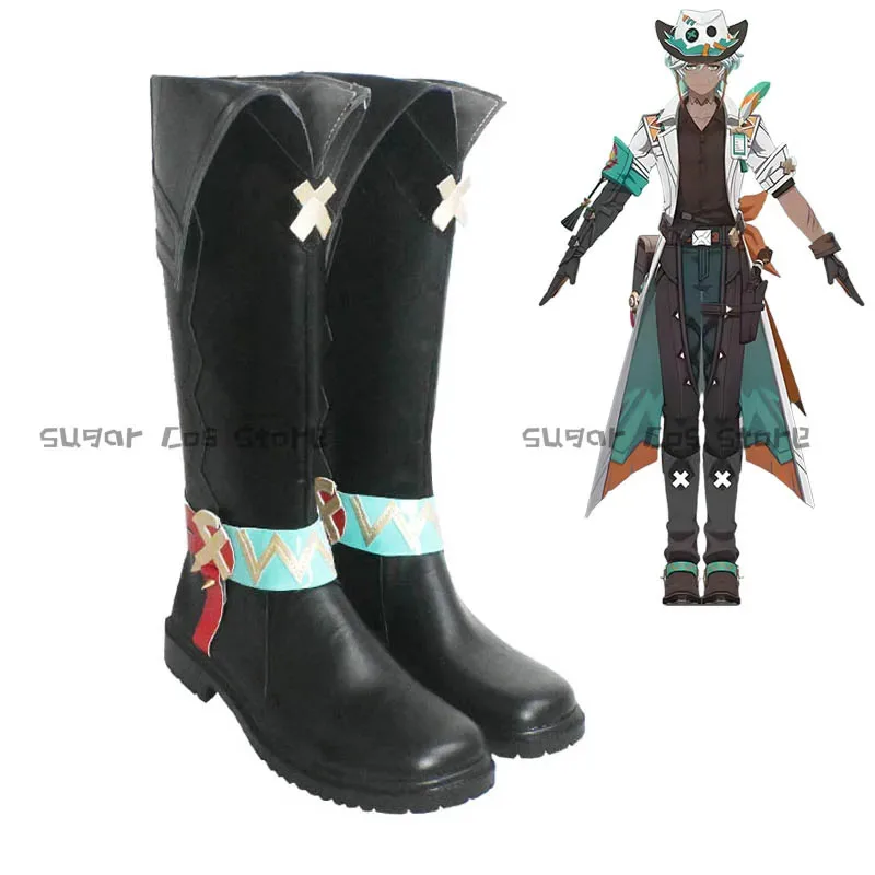 qq28LQGenshin Impact Ifa Shoes Boots PU Leather Game Boot For Women Men Halloween Carnival Role Play Party Cosplay Costu
qq28LQGenshin Impact Ifa Shoes Boots PU Leather Game Boot For Women Men Halloween Carnival Role Play Party Cosplay Costu