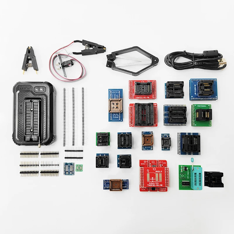 T48 Universal Kit NAND NOR EMMC BGA Programmer BOIS Laptop Motherboard Burn-in Navigation LCD
T48 Universal Kit NAND NOR EMMC BGA Programmer BOIS Laptop Motherboard Burn-in Navigation LCD