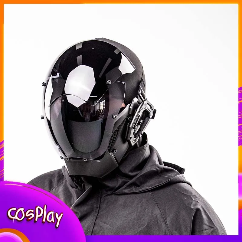 Cyber Punk Full Face Mask Cosplay Costumes Mech Soldier Mask Halloween Party Carnival Comic-Con Props Coser Helmet Adult Gift
Cyber Punk Full Face Mask Cosplay Costumes Mech Soldier Mask Halloween Party Carnival Comic-Con Props Coser Helmet Adult Gift