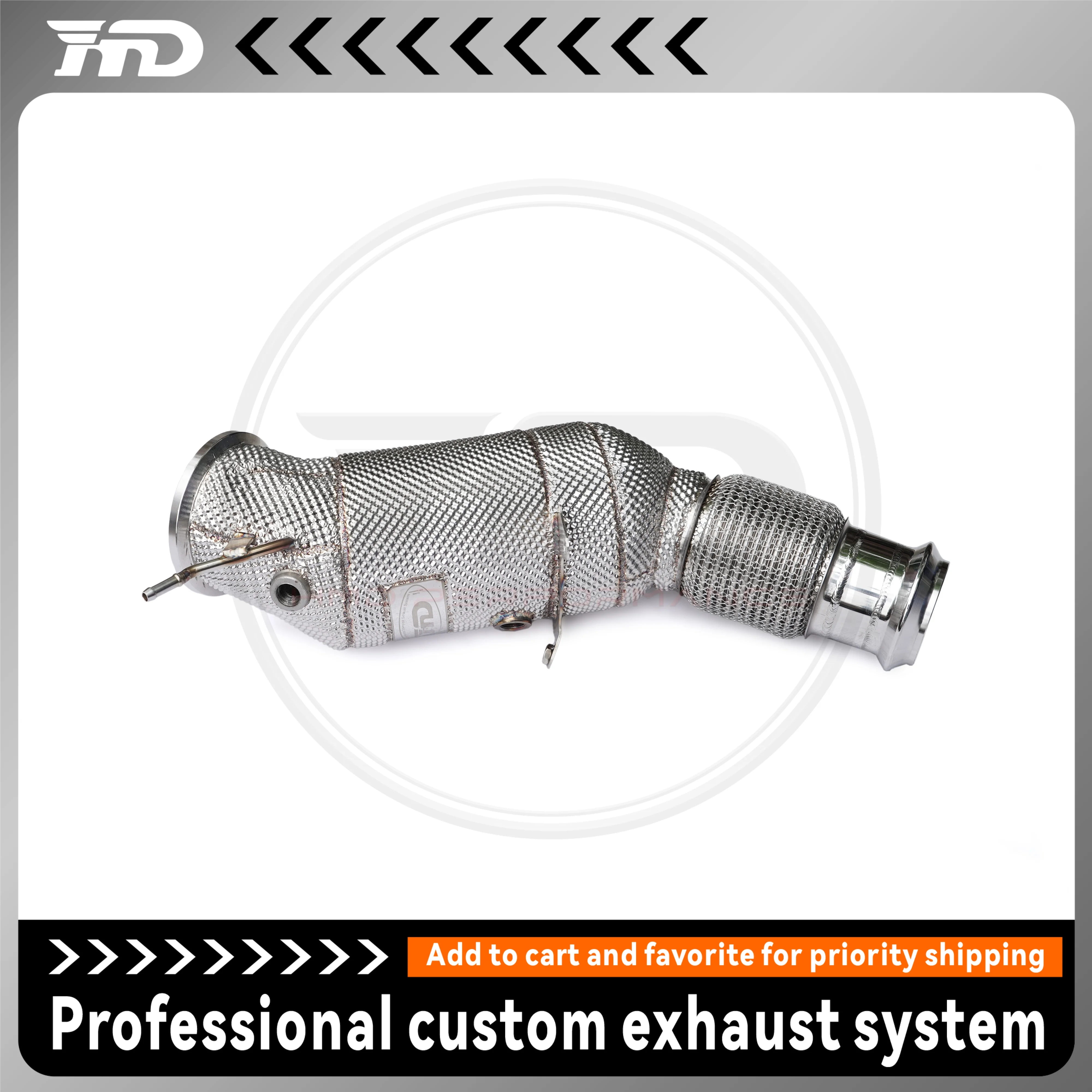 HMD Stainless Steel Exhaust System High Flow Performance Downpipe for BMW Z4 G29 B48 B58 Car Accessories
HMD Stainless Steel Exhaust System High Flow Performance Downpipe for BMW Z4 G29 B48 B58 Car Accessories