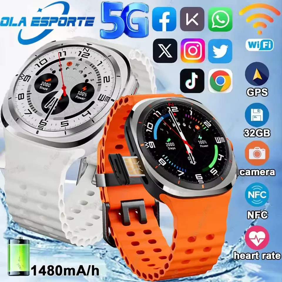 Смарт-часы для мужчин 4G 5G SIM-карта WiFi NFC GPS 32 ГБ Часы HD Вращающиеся камеры Глобальные звонки Google Карта Видеозвонки Smartwatch 2025 
Смарт-часы для мужчин 4G 5G SIM-карта WiFi NFC GPS 32 ГБ Часы HD Вращающиеся камеры Глобальные звонки Google Карта Видеозвонки Smartwatch 2025