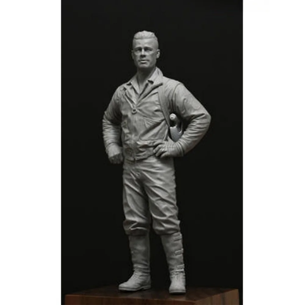 1/16 resin soldier model GK American Tank Commander - Unassembled and unpainted DIY kit - 682
1/16 resin soldier model GK American Tank Commander - Unassembled and unpainted DIY kit - 682