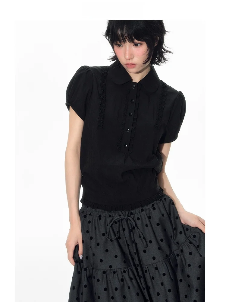 TAKEANAP оригинальный комплект юбки с кукольным воротником irt And Fro, женская бархатная юбка-зонтик в горошек, винтажная юбка Spwear
TAKEANAP оригинальный комплект юбки с кукольным воротником irt And Fro, женская бархатная юбка-зонтик в горошек, винтажная юбка Spwear