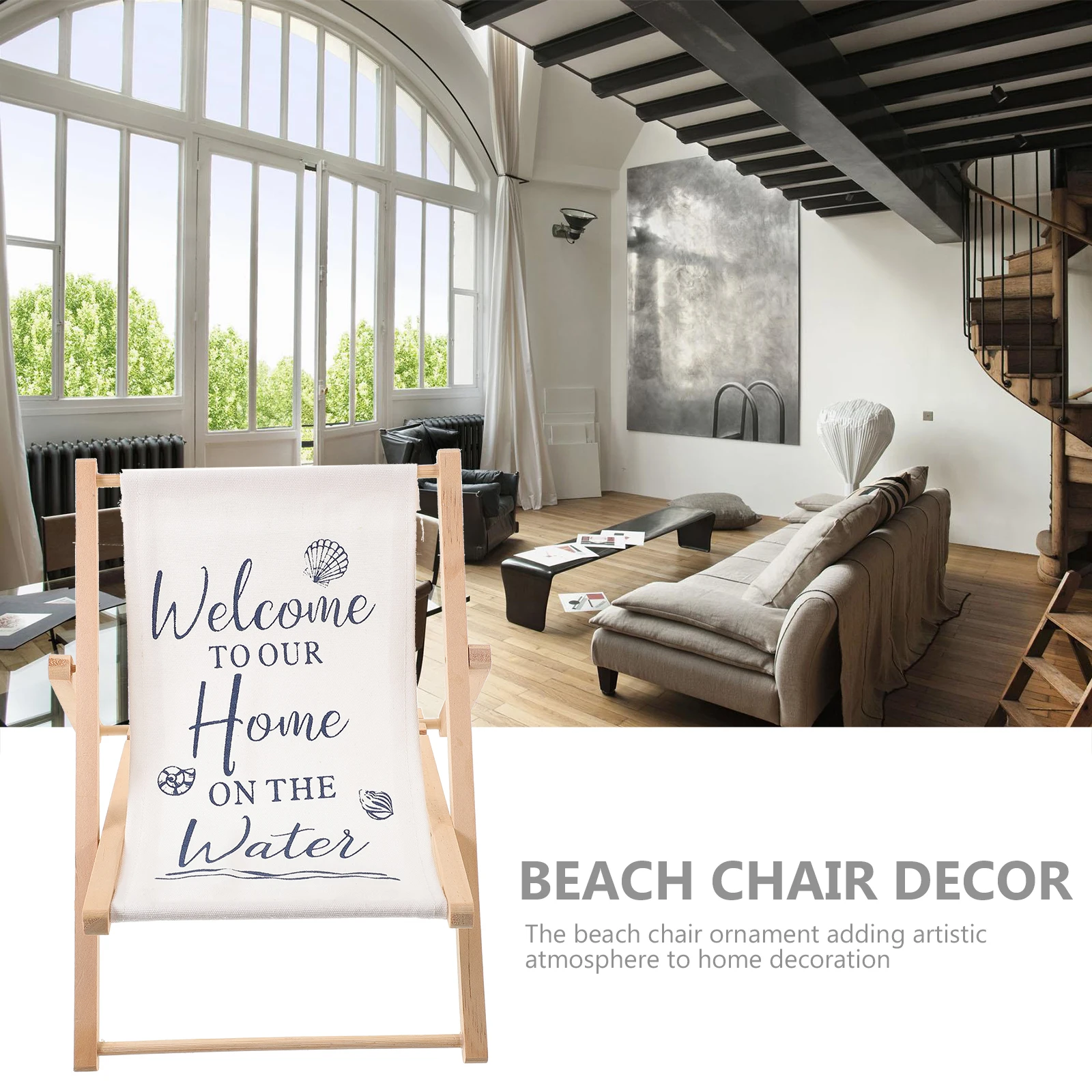 Large Beach Chair Ornaments Family Theme Model Sculpture Wood Decors Table Office
Large Beach Chair Ornaments Family Theme Model Sculpture Wood Decors Table Office