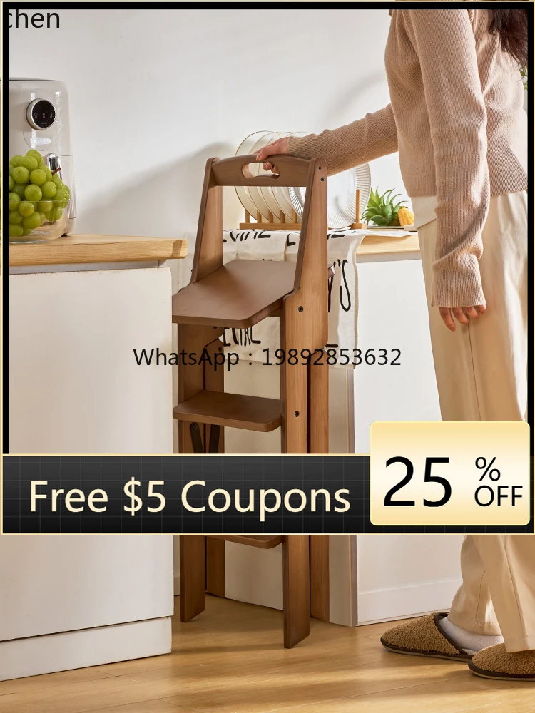 ii foldable multi-functional ladder stool household climbing dual-purpose thickened chair with backrest
ii foldable multi-functional ladder stool household climbing dual-purpose thickened chair with backrest