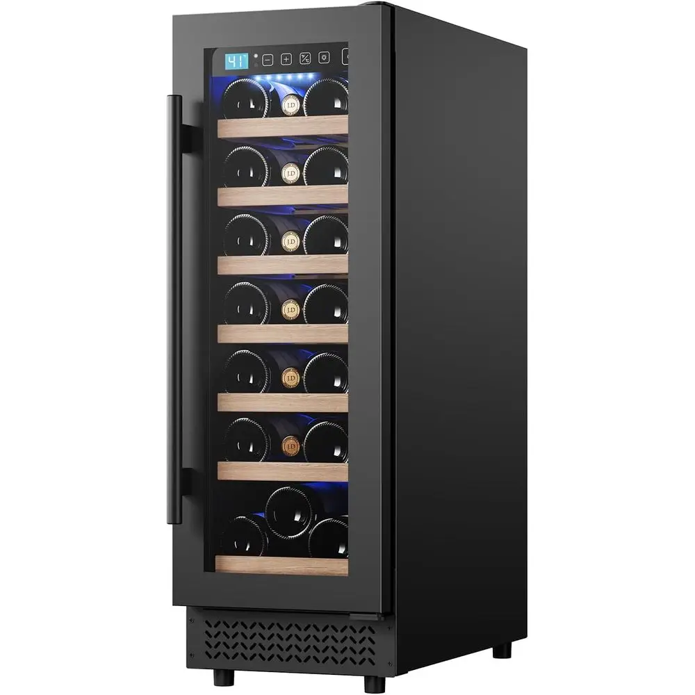 12 Dual-Glass Door Wine Cooler, 21-Bottle Capacity, Freestanding or Built-In, Quiet Operation, Fast Cooling
12 Dual-Glass Door Wine Cooler, 21-Bottle Capacity, Freestanding or Built-In, Quiet Operation, Fast Cooling
