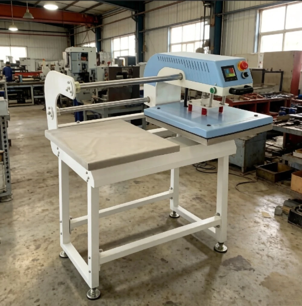 Pneumatic Dual Station Heat Press 60x40cm 24x16inch Semi‑Auto LCD Touch Screen DTF Sublimation T‑Shirt Printing Machine
Pneumatic Dual Station Heat Press 60x40cm 24x16inch Semi‑Auto LCD Touch Screen DTF Sublimation T‑Shirt Printing Machine