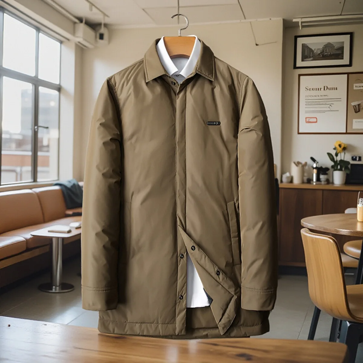 New Winter Men's Casual down Jaet Collar Stand up Windproof Lightweight Warm Faion Busin Leisure Coat 90 White Du down
New Winter Men's Casual down Jaet Collar Stand up Windproof Lightweight Warm Faion Busin Leisure Coat 90 White Du down