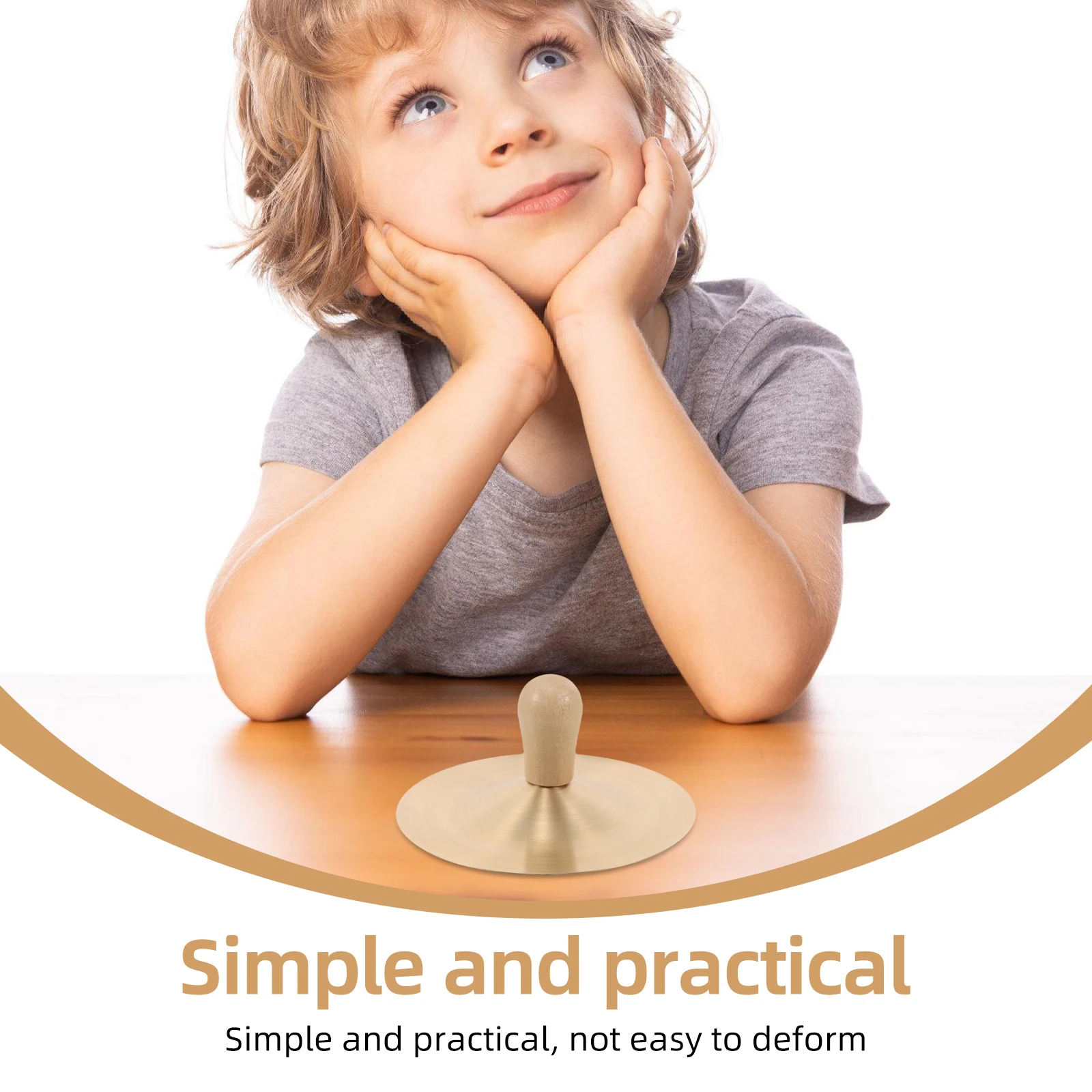 Children's Percussion Instrument Finger Cymbals for Kids Belly Dancing with Wood Handles Band Instruments Dance
Children's Percussion Instrument Finger Cymbals for Kids Belly Dancing with Wood Handles Band Instruments Dance
