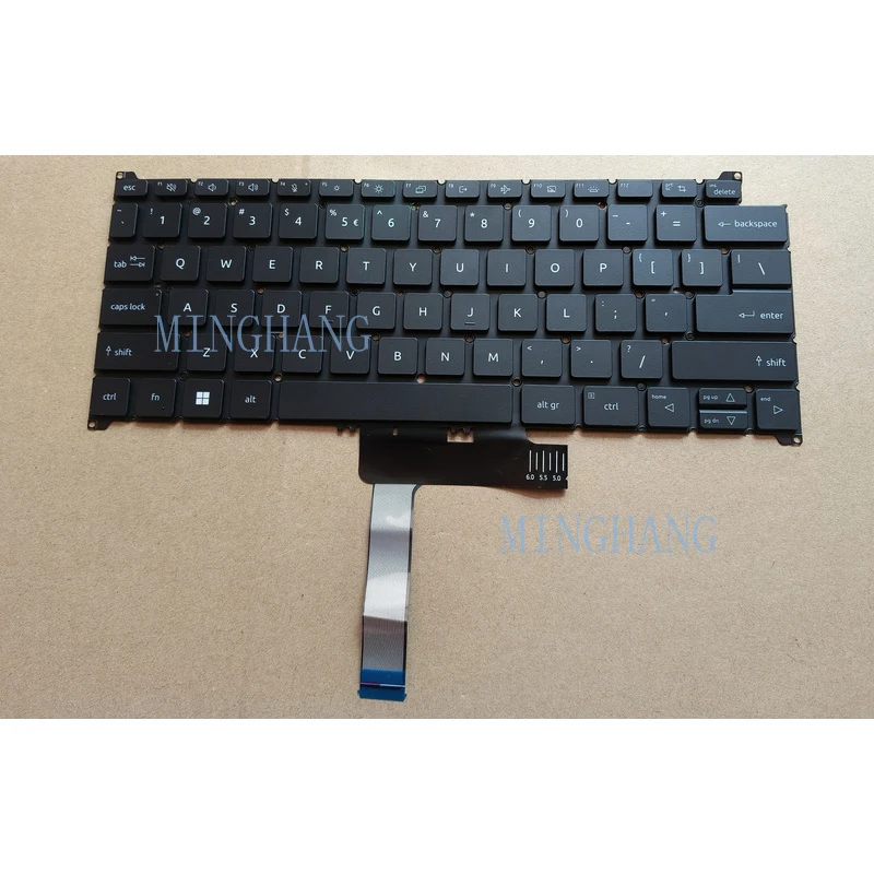 Новая клавиатура для Acer Swift Edge SFA16-41 N22C8 SFX14-51G, черная, с подсветкой
Новая клавиатура для Acer Swift Edge SFA16-41 N22C8 SFX14-51G, черная, с подсветкой