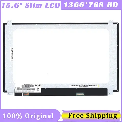 15.6 Inch Laptop Screen NT156WHM-N44 N45 N34 N43 N30 V8.0 NT156WHM-N35 P/N 5D10P53898 1366*768 HD 30 Pin Panel lcd screen