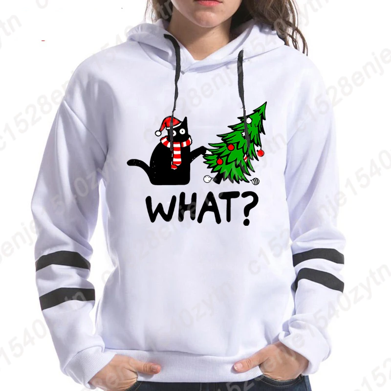 Christmas Black Cat Christmas Tree Hoodie For Women New Fashion Autumn Winter Pullovers Ladies Creative Personalized Sweatshirts
Christmas Black Cat Christmas Tree Hoodie For Women New Fashion Autumn Winter Pullovers Ladies Creative Personalized Sweatshirts