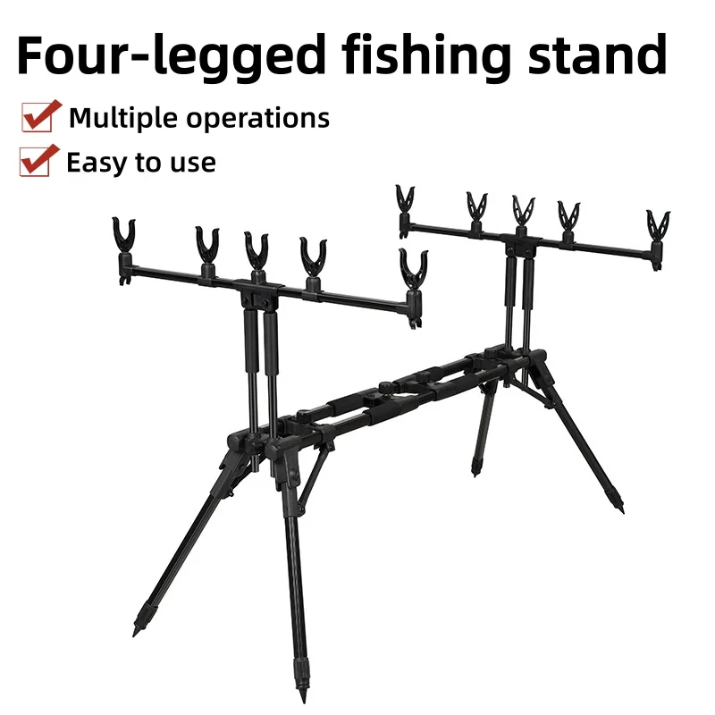Portable Thickened Aluminum Alloy Fishing Rod Rack Retractable Carp Fishing Pod Holder Sea Rod Bracket Quick-folding Bracket
Portable Thickened Aluminum Alloy Fishing Rod Rack Retractable Carp Fishing Pod Holder Sea Rod Bracket Quick-folding Bracket