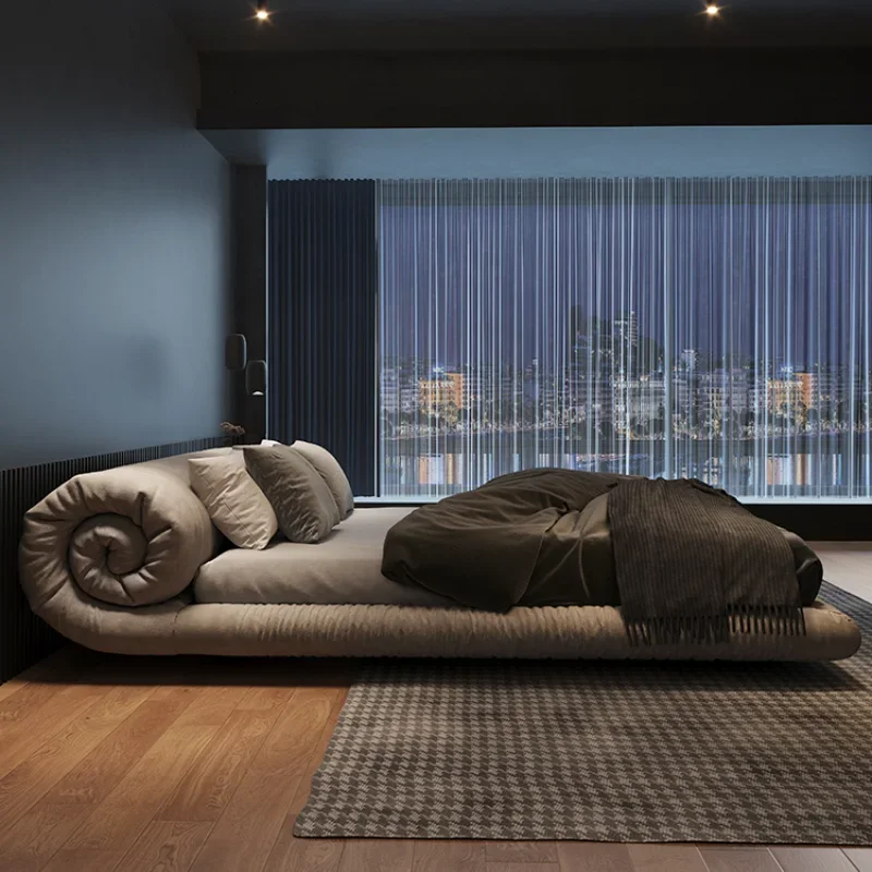 Aesthetic Nordic Double Bed Frame Waterproof Luxury Sleeping Modern Twin Bed Frames Queen Design Cama De Casal Furniture Set 
Aesthetic Nordic Double Bed Frame Waterproof Luxury Sleeping Modern Twin Bed Frames Queen Design Cama De Casal Furniture Set