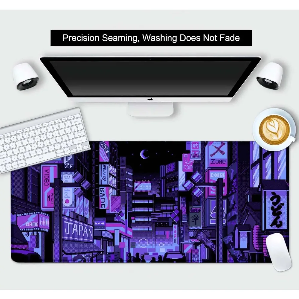 Dark Purple Neon Tokyo Mouse Pad Retro Vaporwave Anime Desk Mat Pixel Skyline Design Rubber Mousepad Mause Mice KeyboardDeskmat
Dark Purple Neon Tokyo Mouse Pad Retro Vaporwave Anime Desk Mat Pixel Skyline Design Rubber Mousepad Mause Mice KeyboardDeskmat