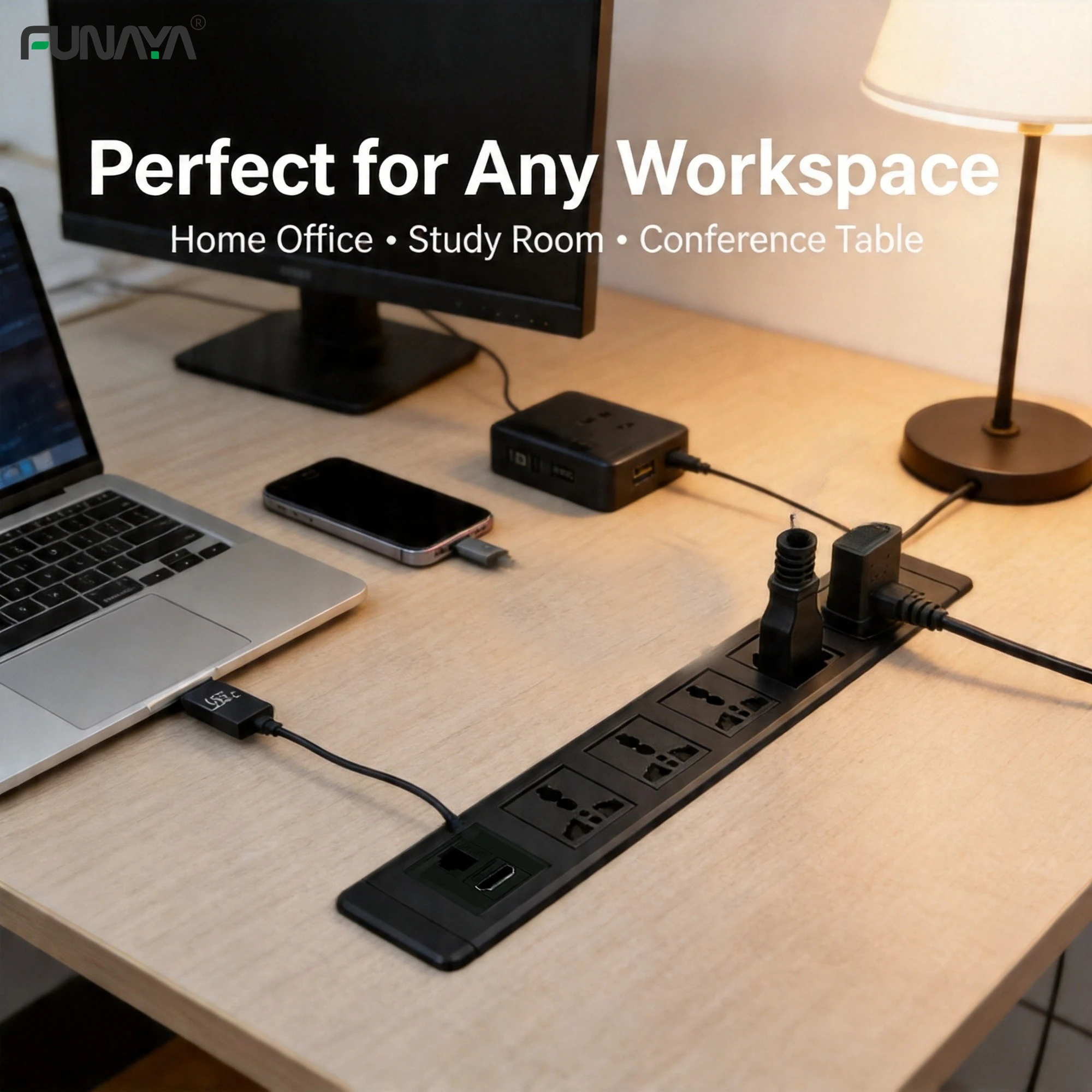 FUNAYA Built-in Desktop Electrical Socket Universal Ethernet RJ45 HDMI UK EU AU US Multi-plug with USB Hidden Furniture Sockets
FUNAYA Built-in Desktop Electrical Socket Universal Ethernet RJ45 HDMI UK EU AU US Multi-plug with USB Hidden Furniture Sockets
