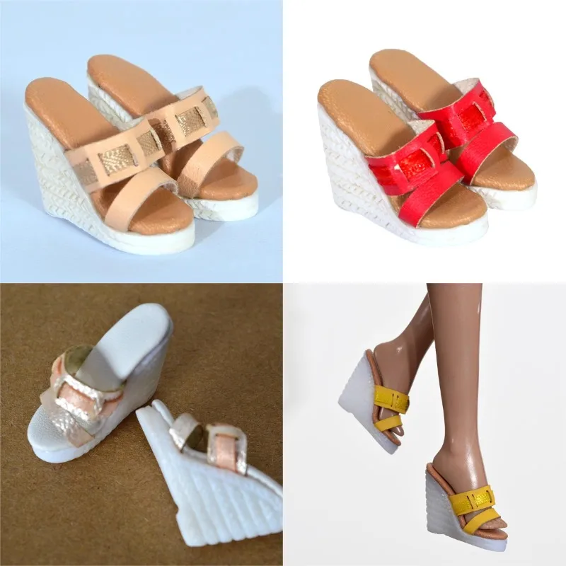 1/6 Scale Female Doll Fashionable Slippers Flatform Sandal Shoes Model Handmade Fit 12inch Toy Figures Body DIY
1/6 Scale Female Doll Fashionable Slippers Flatform Sandal Shoes Model Handmade Fit 12inch Toy Figures Body DIY