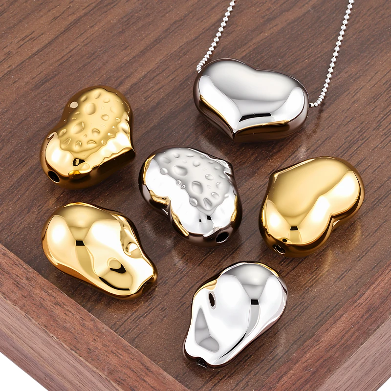 Stainless Steel Polished Irregular Beads Spacer Bead Heart Space Beads for Jewelry Making Diy Bracelets Necklace Accessories
Stainless Steel Polished Irregular Beads Spacer Bead Heart Space Beads for Jewelry Making Diy Bracelets Necklace Accessories
