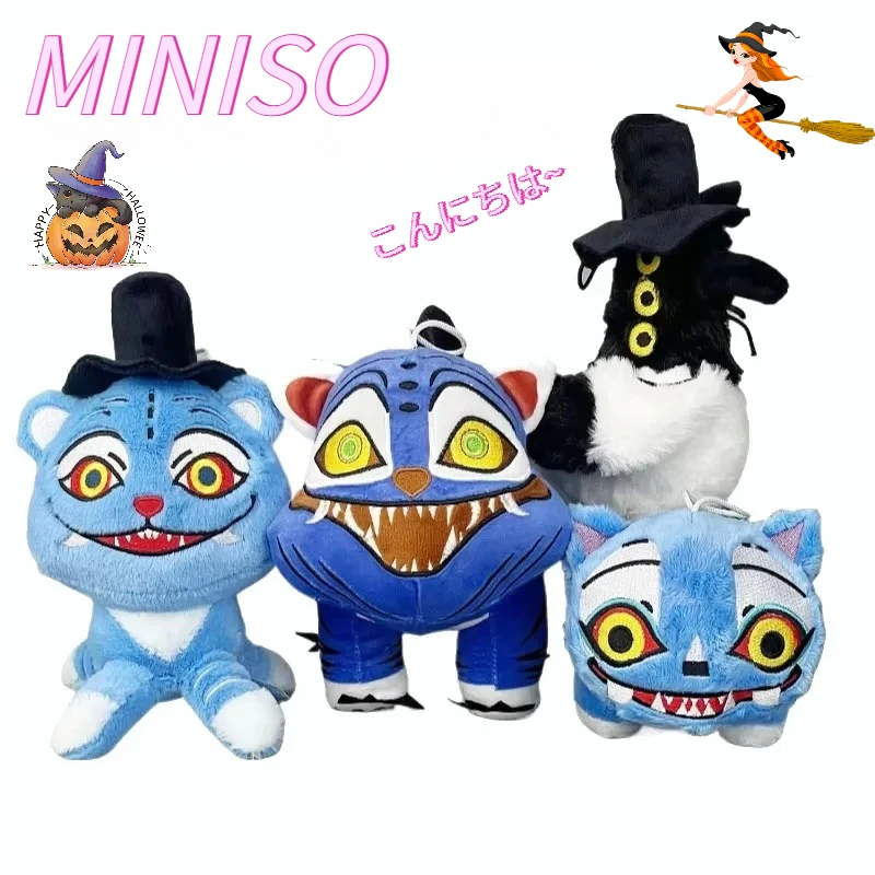 Popular anime Kpop Devil Hunter Plush Cute Purple Tiger Black Hat Magpie and 3-Eyed Monster Hunting Girl
Popular anime Kpop Devil Hunter Plush Cute Purple Tiger Black Hat Magpie and 3-Eyed Monster Hunting Girl