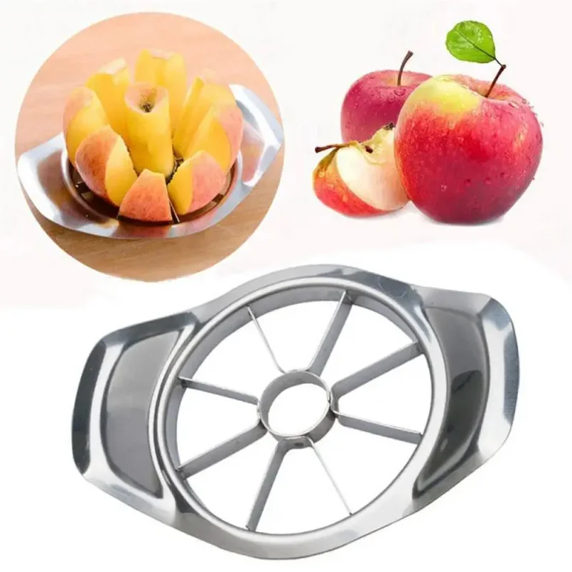 Kitchen Gadgets Stainless Steel Apple Cutter Slicer Vegetable Fruit Tools Kitchen Accessories Apple Easy Cut Slicer Cutter
Kitchen Gadgets Stainless Steel Apple Cutter Slicer Vegetable Fruit Tools Kitchen Accessories Apple Easy Cut Slicer Cutter