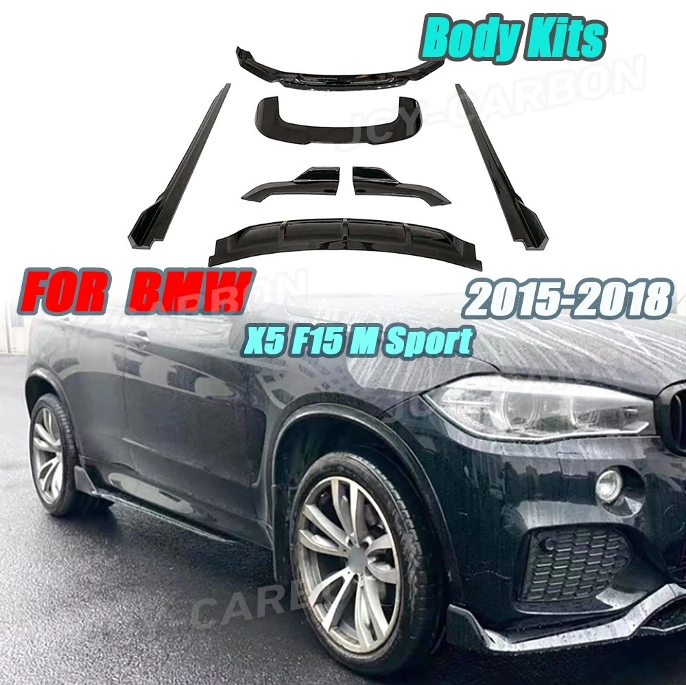 For BMW X5 F15 M Sport 2015-2018 Front Lip Rear Roof Spoiler Side Skirts Rear Diffuser Side Splitters Body Kits
For BMW X5 F15 M Sport 2015-2018 Front Lip Rear Roof Spoiler Side Skirts Rear Diffuser Side Splitters Body Kits