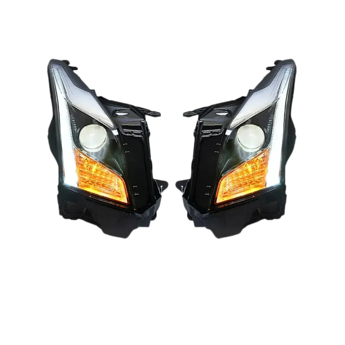 Front Headlight HeadLamp Angel eyes for Cadillac ATSL 14-19 DRL Daytime Running Light Turn Signal
Front Headlight HeadLamp Angel eyes for Cadillac ATSL 14-19 DRL Daytime Running Light Turn Signal