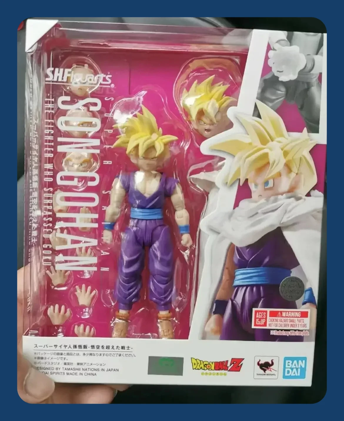 100% Original Bandai Sh Figuarts Shf Dragon Ball Son Gohan The Fighter Who Surpassed Goku Action Figures Pvc Model Toys Figura
100% Original Bandai Sh Figuarts Shf Dragon Ball Son Gohan The Fighter Who Surpassed Goku Action Figures Pvc Model Toys Figura