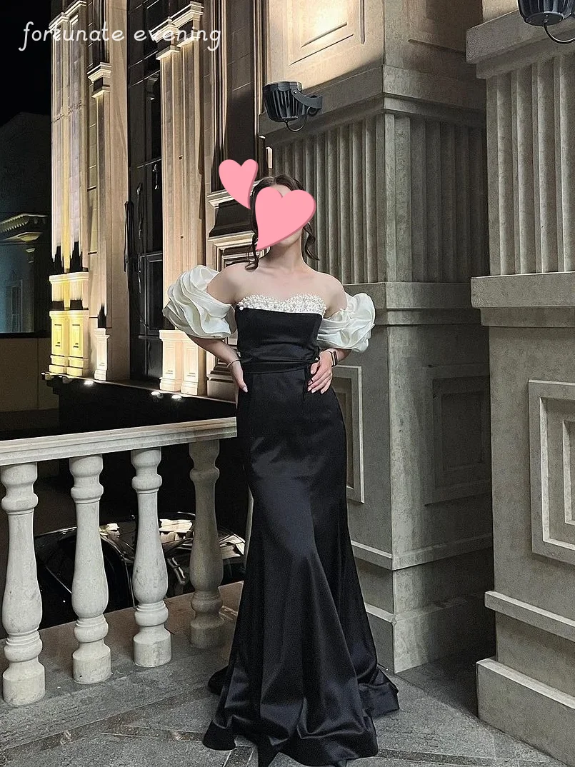 Fortunate Evening Elegant Vintage Black Mermaid Pearls Sexy Strapless Formal Occasion Prom Dress Evening Party Gowns
Fortunate Evening Elegant Vintage Black Mermaid Pearls Sexy Strapless Formal Occasion Prom Dress Evening Party Gowns