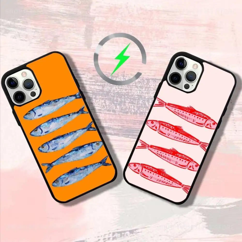 Fish Art Painting Phone Case For iPhone 16,15,14,13,12,11,Pro,Max,Plus,Mini,SE4,E Magnetic Magsafe Wireless Charging
Fish Art Painting Phone Case For iPhone 16,15,14,13,12,11,Pro,Max,Plus,Mini,SE4,E Magnetic Magsafe Wireless Charging