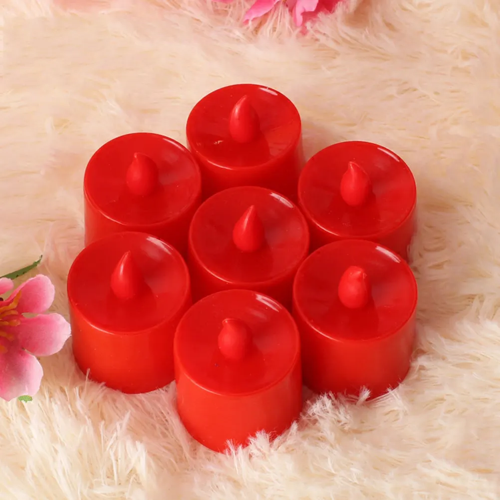 24Pcs LED Electronic Wax Candles Eco Friendly Flameless Tea Light for Marriage Proposal Party Decoration Banquet Ornament Red
24Pcs LED Electronic Wax Candles Eco Friendly Flameless Tea Light for Marriage Proposal Party Decoration Banquet Ornament Red