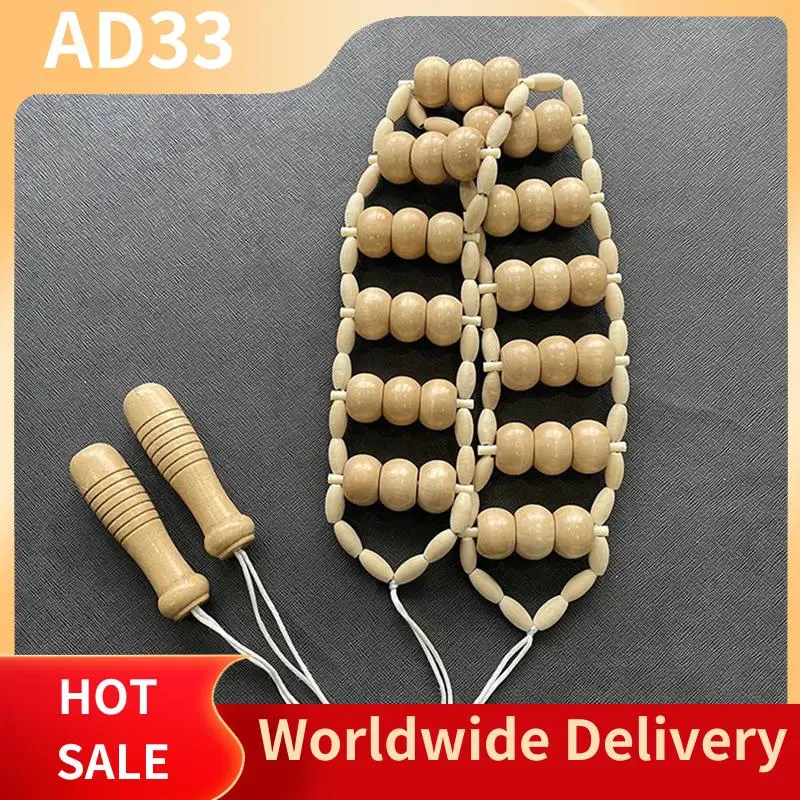 Top Deals Back Massage Rope Bead Roller Massager Wooden Massage Tool Wood Therapy Cellulite Massage Tools
Top Deals Back Massage Rope Bead Roller Massager Wooden Massage Tool Wood Therapy Cellulite Massage Tools