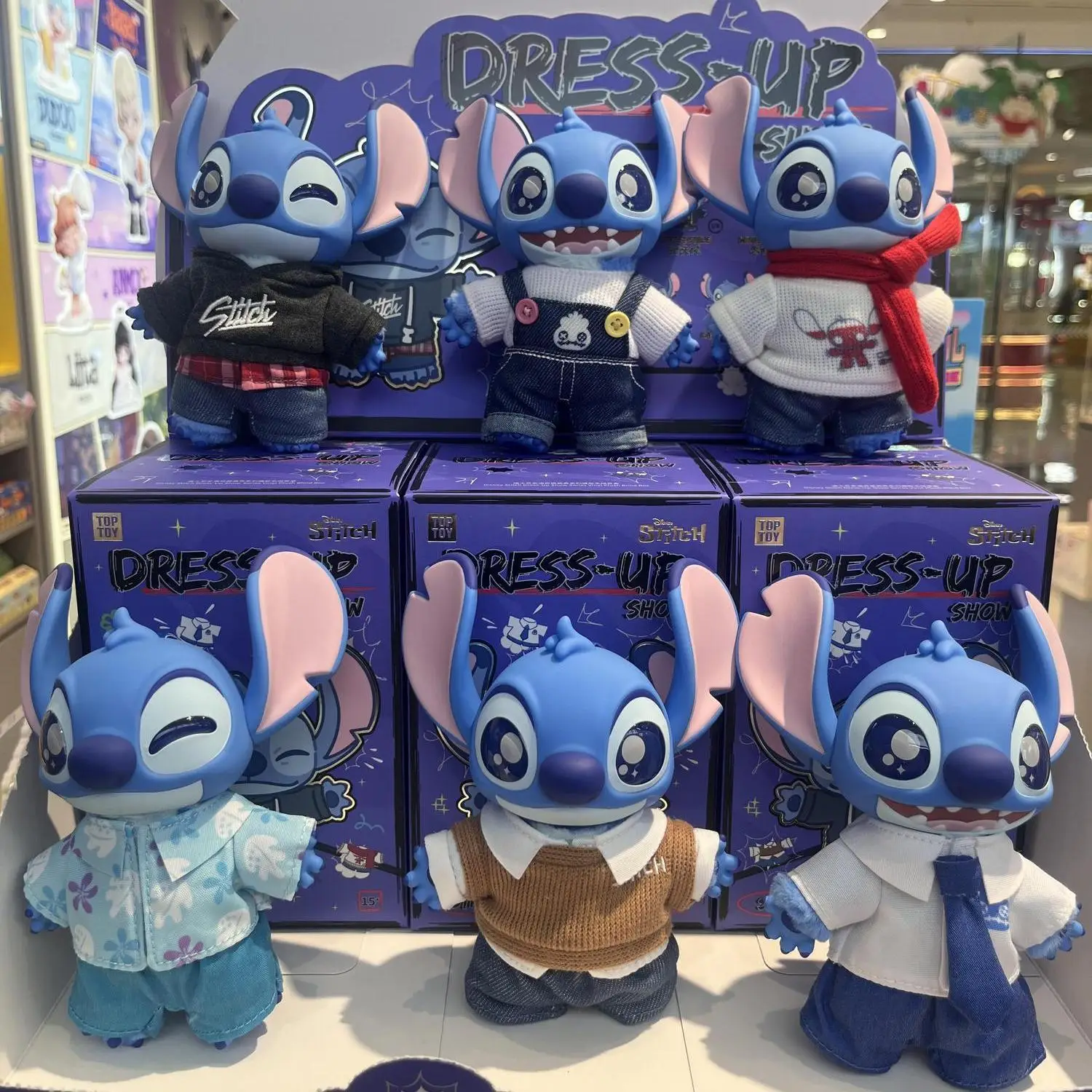 New Toptoy Cartoon Cute Disney Stitch Change One'S Put On Series Blind Box Desk Ornament Mystery Box Figure Toys Gift Collection
New Toptoy Cartoon Cute Disney Stitch Change One'S Put On Series Blind Box Desk Ornament Mystery Box Figure Toys Gift Collection